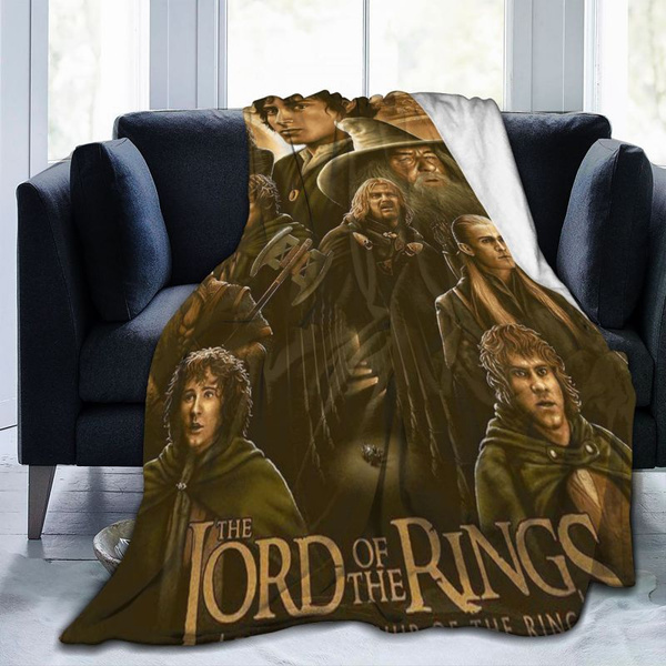 The Lord Of The Rings F20 Printed Rectangle Blanket office blanket